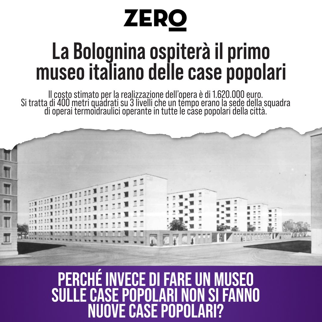 unione_popolare's tweet image. #Bologna, una città con la crisi abitativa tra le più gravi d'Italia, con prezzi raddoppiati in pochi anni e moltissime persone alla disperata ricerca di casa. E poi fanno il "museo delle #casepopolari". @matteolepore, perché invece non proviamo a fare nuove case popolari?