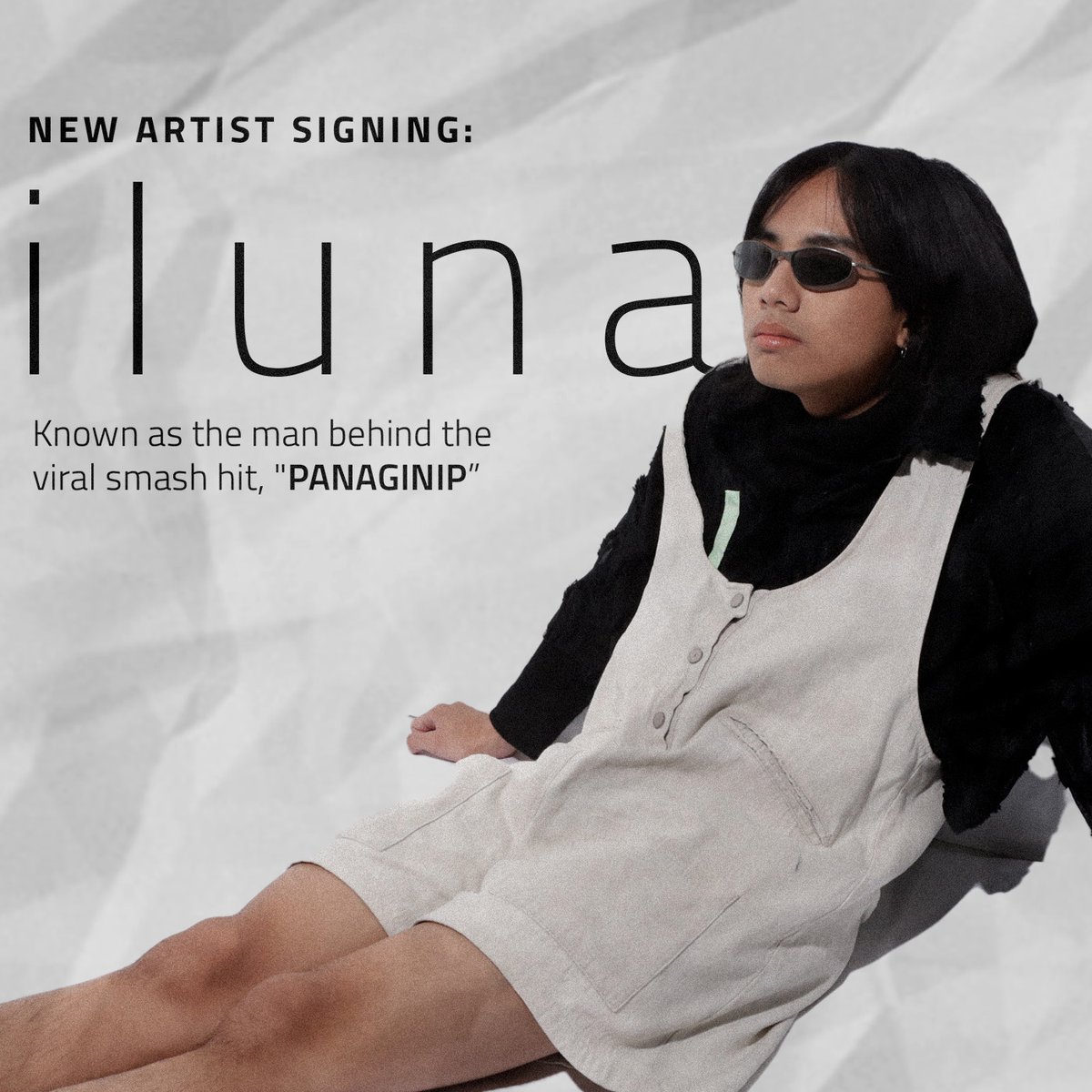 evosoundph's tweet photo. We're thrilled to welcome the incredibly talented iluna to the family - known for his viral smash hit, "panaginip" - there are plenty more exciting things to come for this superstar #panaginip #iluna https://t.co/G0UzzPL3Wz
