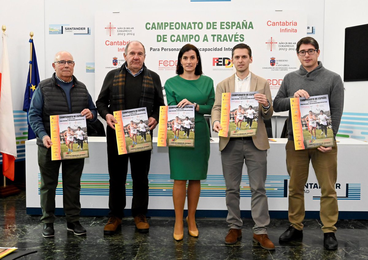 gemaigual's tweet photo. ��🏻‍♂️🏃🏻‍♀️La Magdalena acogerá el campeonato de España de campo a través para personas con discapacidad intelectual, con 189 deportistas de 20 clubs y 11 comunidades 
🗓️Del 10 al 12 de febrero
💪🏻#Santander, con el #deporteinclusivo como herramienta para derribar barreras sociales❗️ https://t.co/f56Wuk7UDg