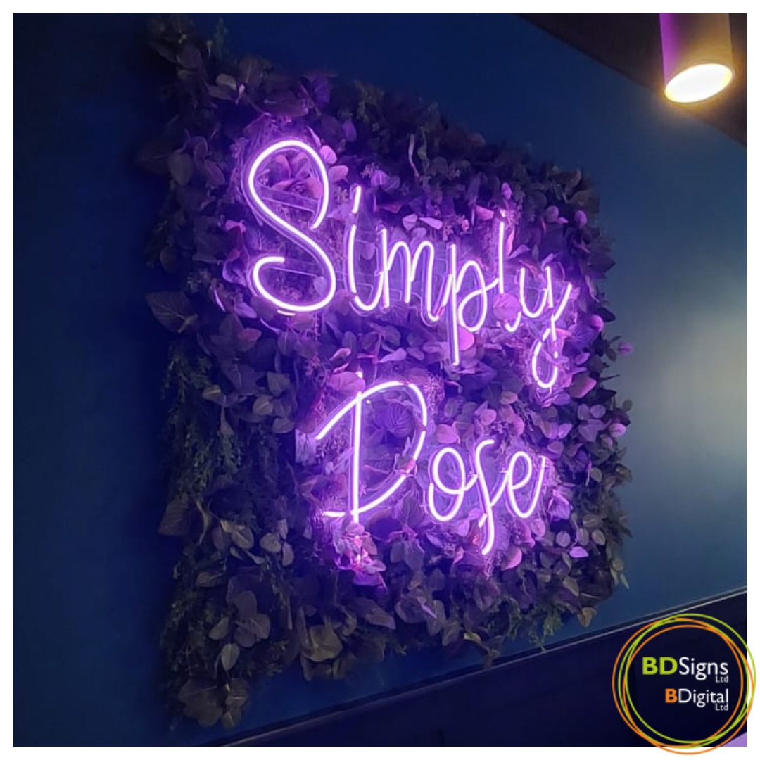 SignsBd's tweet image. Simply stunning signage for Simply Bridget cocktail bar!

We designed and installed the bespoke illuminated external signs and also an insta-worthy Simply Pose neon sign set against an on-trend leaf backdrop.

Call us: 0115 979 4330.

#neonsigns #neonsignage #signrefit #signshop