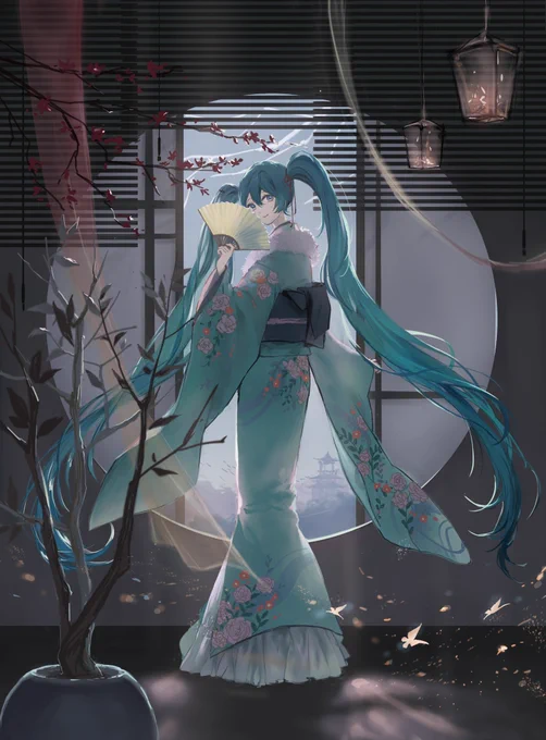 静謐 #初音ミク 