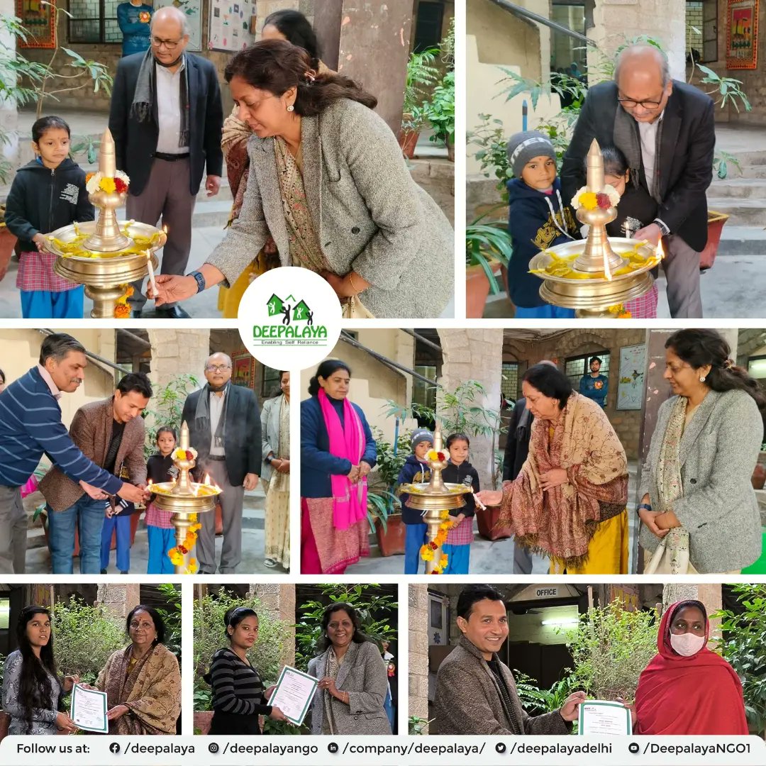 deepalayadelhi's tweet photo. Graduating ceremony for 108 students under the #VocationTraining Center for computer literacy was held in Jan 2023
#Deepalaya board members Dr. Annie Mathew and Smt. Leena George along with Secretary & Chief Executive, Dr. George John graced the occasion & motivated the students https://t.co/s2ddGwntXa