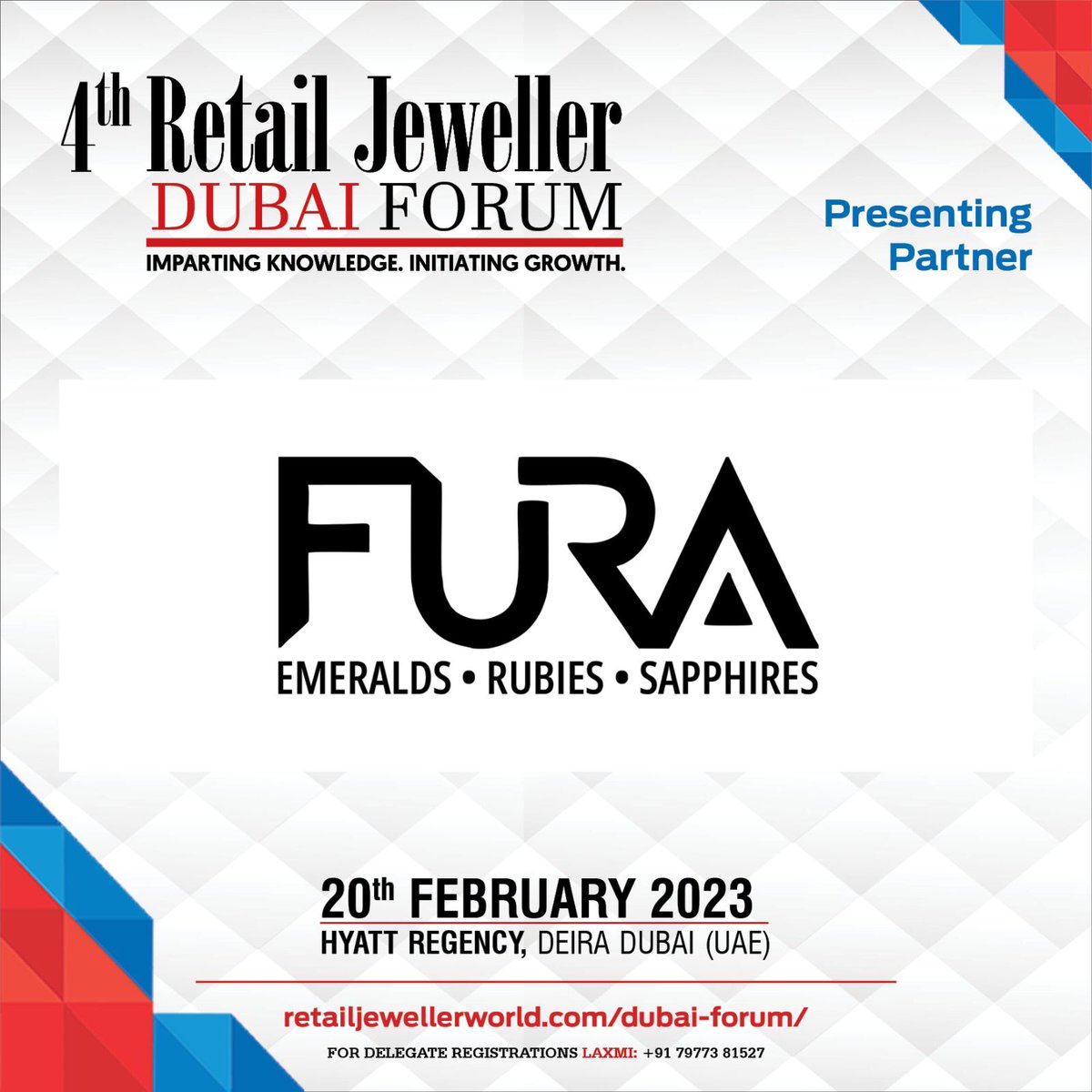 _RJME's tweet image. Welcoming our Presenting Partner - Fura Gems at Retail Jeweller Dubai Forum 2023

Theme 2023: INNOVATION POWERING RETAIL

Date: 20th February 2023

@furagems 

#Devshetty #Fura #Furagems #RJDF2023 #RJDF #Dubai #InnovationPoweringRetail #forum2023 #knowledgeforum