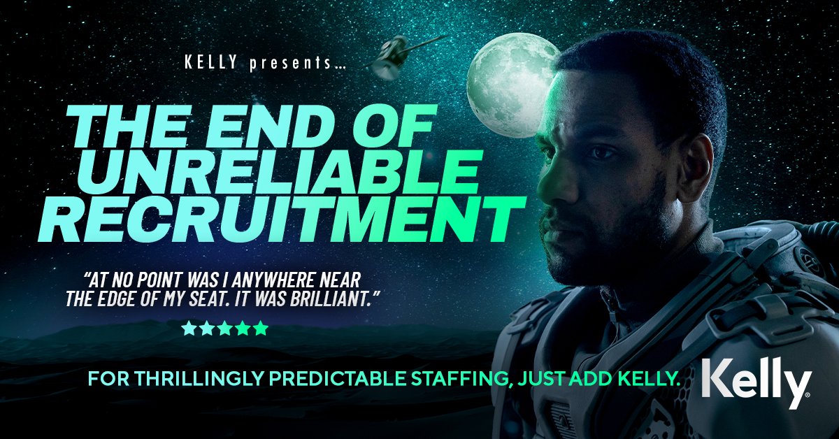 For thrillingly predictable staffing....Just add Kelly
kellyservices.co.uk/how-we-recruit…
