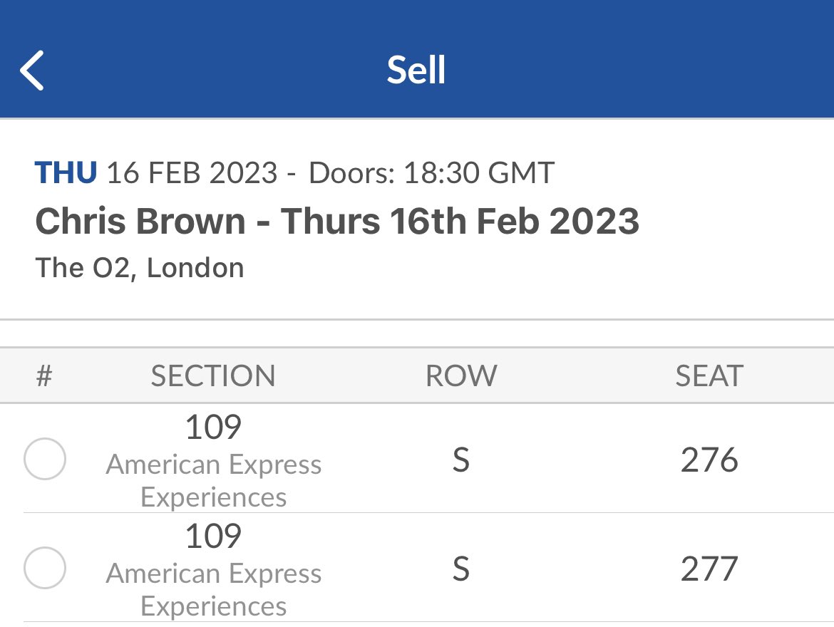 _tyishachloe's tweet photo. 2 x Chris Brown seated tickets for sale! DM me if interested #chrisbrowntickets #ChrisBrown #o2 #london @chrisbrown https://t.co/bCHx795TmS