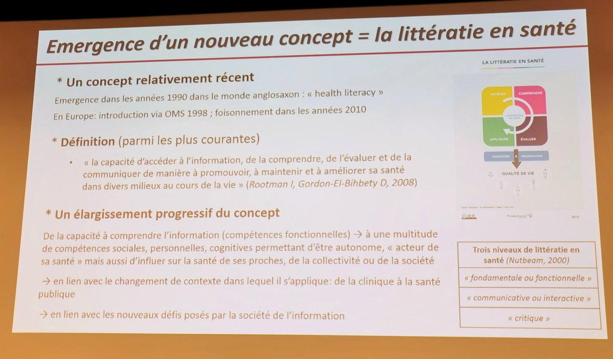 Cultures_sucre's tweet photo. #JABD La #littératie en santé par Julia Bardes @CrcdcHdf. Comment ↗️ la capacité d’accéder à l’info, la comprendre, l’évaluer et la communiquer en vue d’améliorer la #santé ? #JABD2023 https://t.co/RQ2L0YDyRg