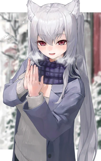 「寒いね…」(Skebありがとうございました!) 