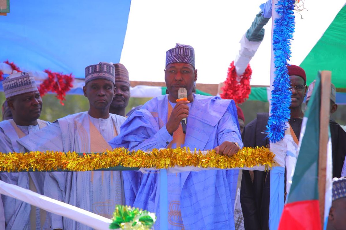 AliShettima18's tweet photo. #Elections2023: @ProfZulum holds APC campaigns across #Mobbar, #Abadam, #Gubio in northern BornoΒ
Governor Babagana Umara Zulum on Thursday, resumed his leadership of APC campaign tour of Northern Borno.
@SpokesmanBornoG @EngrBababe
@bundi58
https://t.co/P3ZUVU4MpL https://t.co/LXk7DCwor8