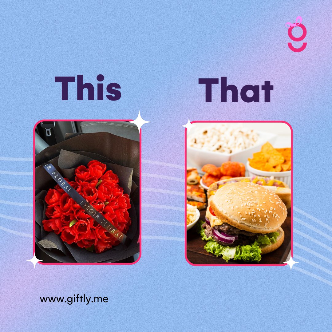 giftlydotme's tweet photo. Welcome to February, the month widely associated to love and the expression of it.
Which would you rather have?
#giftly https://t.co/79qJ6uOYAF