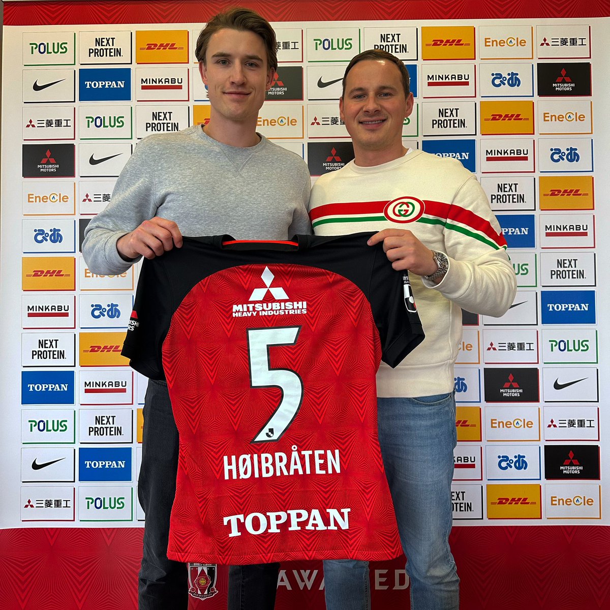 dmih91's tweet photo. Marius Høibråten har signert med Urawa Red Diamonds og er blitt big in Japan✍🏼🇯🇵 
Takk for tilliten @player_solution 🙏🏼
#urawareds #j1league #japan                               マリウス・ホイブローテンが浦和レッドダイヤモンズと契約し、日本で大物になりました✍🏼🇯🇵 https://t.co/EAoVQpWHR7