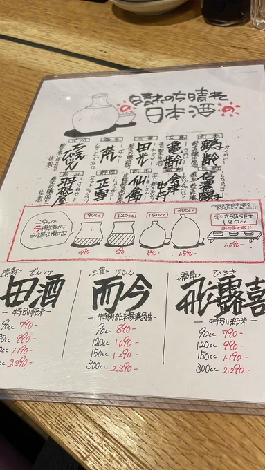 今日は日本酒でキメよう(◜ᴗ◝ ) 