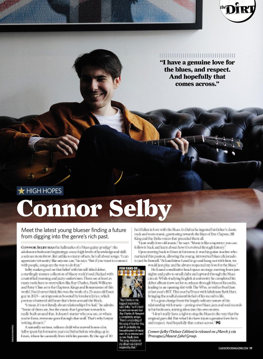Wow! This feels really surreal! Thank you to @ClassicRockMag for writing about me in their 'High Hopes' feature in this months issue! If you'd like to read the full article you can buy a copy of it here - loudersound.com/news/the-ultim…