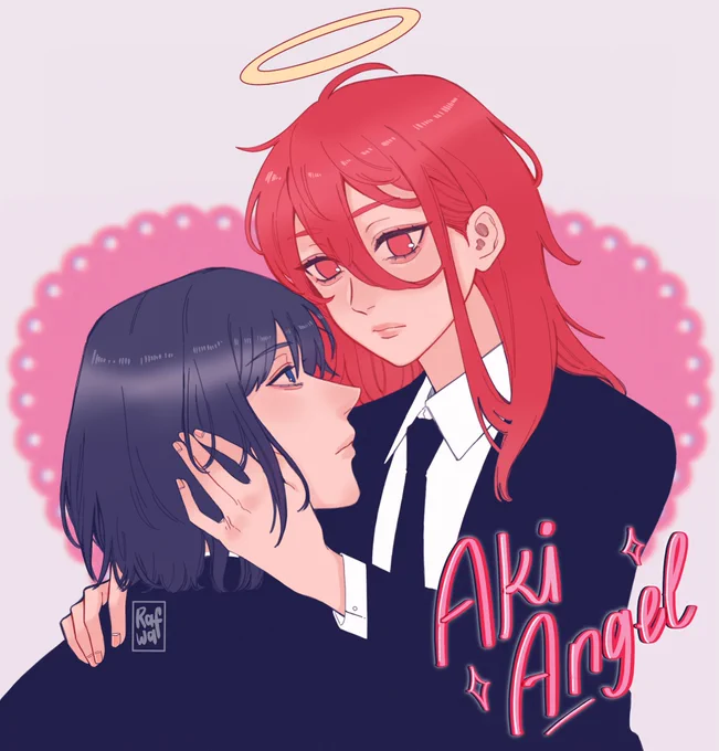 I forgot to draw the wings ('∀`=)#chainsawmanfanart #akiangel 