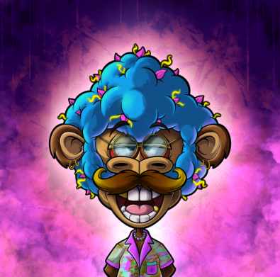 seekersatchel's tweet photo. Don't be late! I hear this #SkunkMonkey was a substitute teacher... looks like he's living the #highlife now, Look at that shirt! @mrtwofu has #collab'd with the wife @Laurytte1 to bring us @SkunkyChunks latest blend...#BillyBiscotti
#NFT #NFTs #CannabisArt #DopeArt #WAXP #JOZO https://t.co/6FywXfsuuc