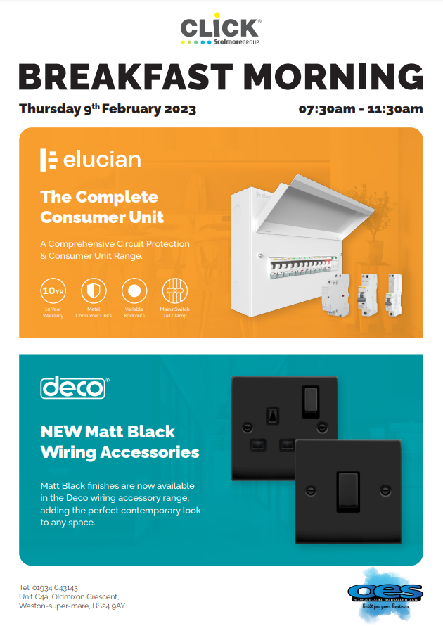 🚨BREAKFAST MORNING🚨
We are hosting a breakfast morning on Thursday 9th February in collaboration with <a href="/ClickScolmore/">Click Scolmore</a>! Make sure to come and grab breakfast and learn more about the products in their range. We look forward to seeing you!
The OES Team
#wholesale #breakfast