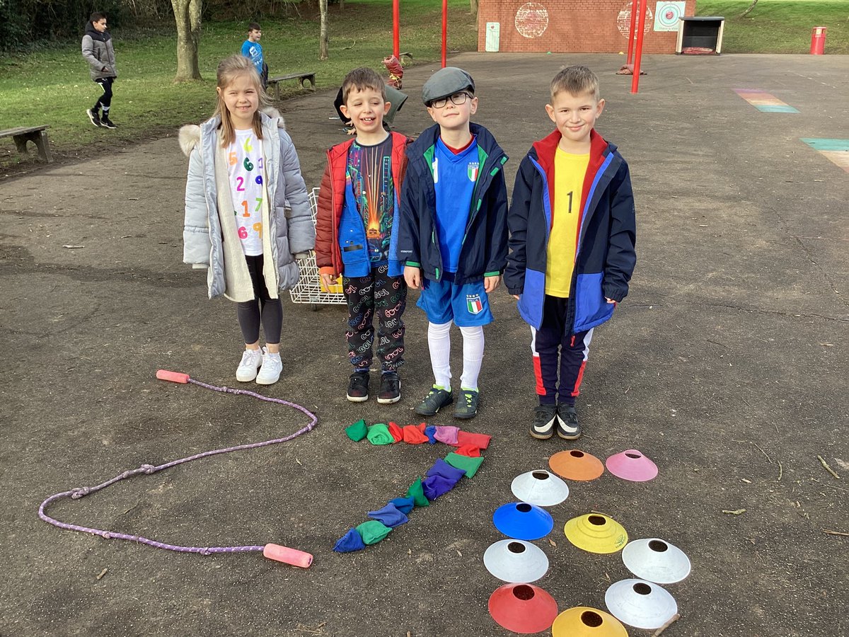 AshbrookJunior's tweet photo. Jupiter Class have been making the number 276 using equipment this morning for @NSPCC Number Day. #NumberDay #welovenumbers https://t.co/7CkcYBiVfn