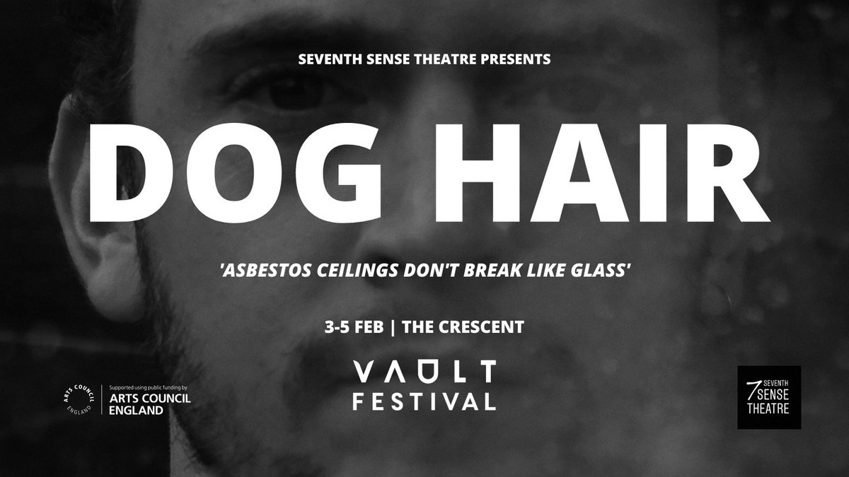 TODAY is Opening night for #DogHair with @7thSenseTheatre at @VAULTFestival - Selling fast, so get your tickets now! Showing 4th & 5th Feb too!

Tickets: vaultfestival.com/events/dog-hai…