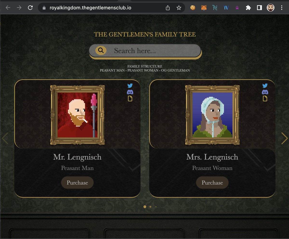 So recently <a href="/GentlemensC_NFT/">🎩 The Gentlemen's Club NFT🎩</a>, just brought out more utility on the project. 

A collectible game/ 3rd collection. 

**Royal Kingdom**

How does it work?, i hear you asking? 

1/5 🧵

#cnft #CNFTCommunity #TGC #passiveincome