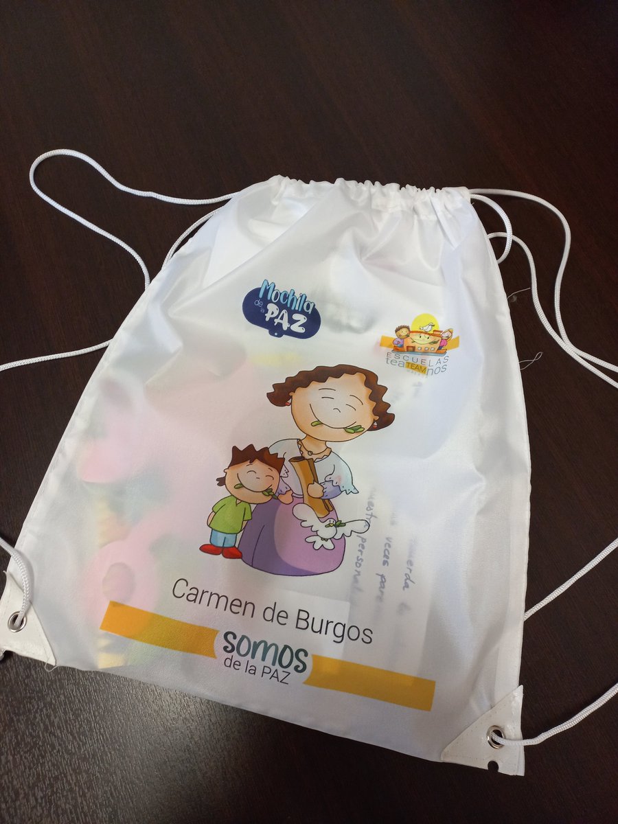 CEIPCARMBURG's tweet photo. El pasado día 30 de enero en nuestro colegio celebramos el Día Escolar de la No Violencia y la Paz. Con el lema: "Mi mochila de la Paz", y dentro del proyecto grupal "Tea-Team-nos", nuestras mochilas se llenaron de ilusión y de bonitos valores. https://t.co/McSMUh6YXk