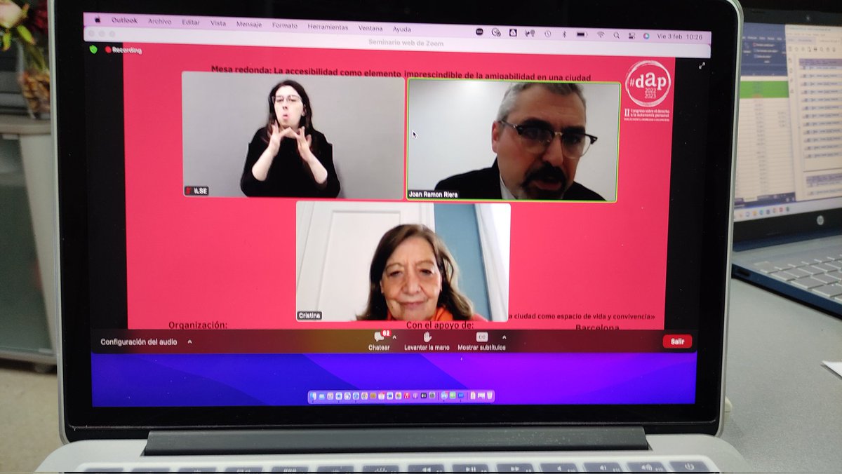 cemfis_sc's tweet photo. 2a jornada #DAP2023 #accesibilidad, con la
mesa redonda: «La accesibilidad como elemento imprescindible de la amigabilidad en una ciudad» con @joan_r_riera del @bcn_ajuntament
#MartaAparicio #Ayunt #Salamanca,@FrancescRomeu especi. accesibilidad
@CongresoDAP @CocemfeBCN https://t.co/L7Yx294r3u