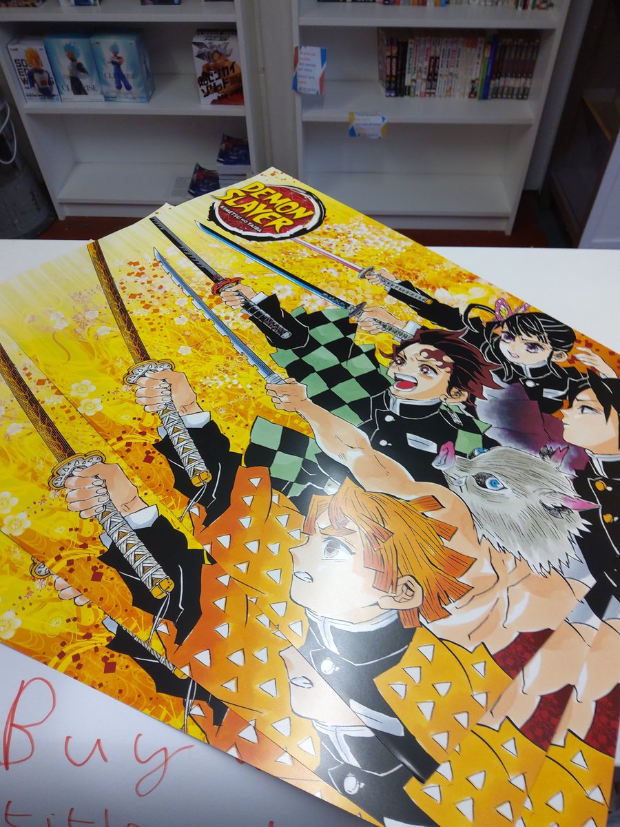 Until stocks last, get a free poster and bookmark when you buy a #Viz published title in store!

#Manga #Telford #Shropshire #Wellington #LoveWellington #Chainsawman #myheroacademia #jojosbizarreadventure #roosterfighter #Bleach #demonslayer