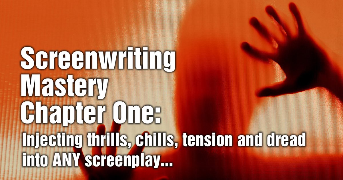 NewsLSMG's tweet photo. Injecting thrills, chills, tension and dread into ANY screenplay...
Dive into the abyss… Master the dark heart of the Horror Genrehttps://londonswf365.com/horror/ #horror #screenplay https://t.co/je5M9TGPhi