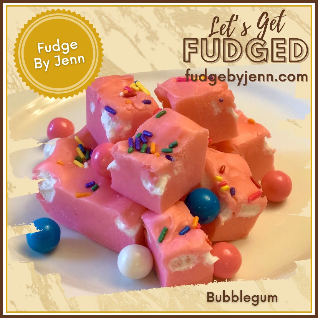 fudge_by_jenn's tweet photo. Today is National Bubble Gum Day!
#bubblegum #gum #bubblegumday #fudge #fudgebyjenn #letsgetfudged #eatmorefudge #ilovefudge #fudgeisfun https://t.co/DrOOr76Lva