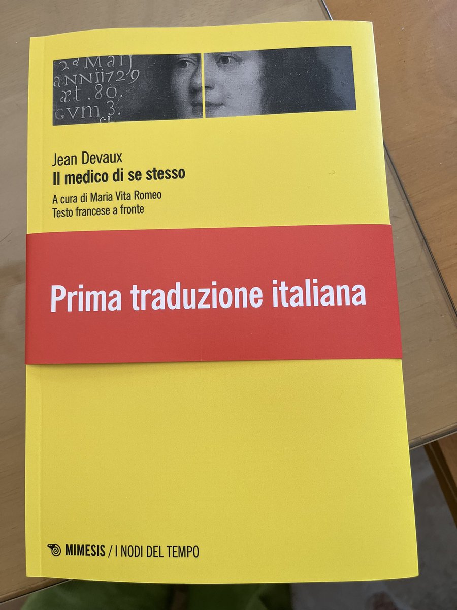MariavitaRomeo's tweet photo. Fresco di stampa, Jean Devaux. Il medico di se stesso, collana I Nodi del tempo, Mimesis https://t.co/dRkE43xIbX