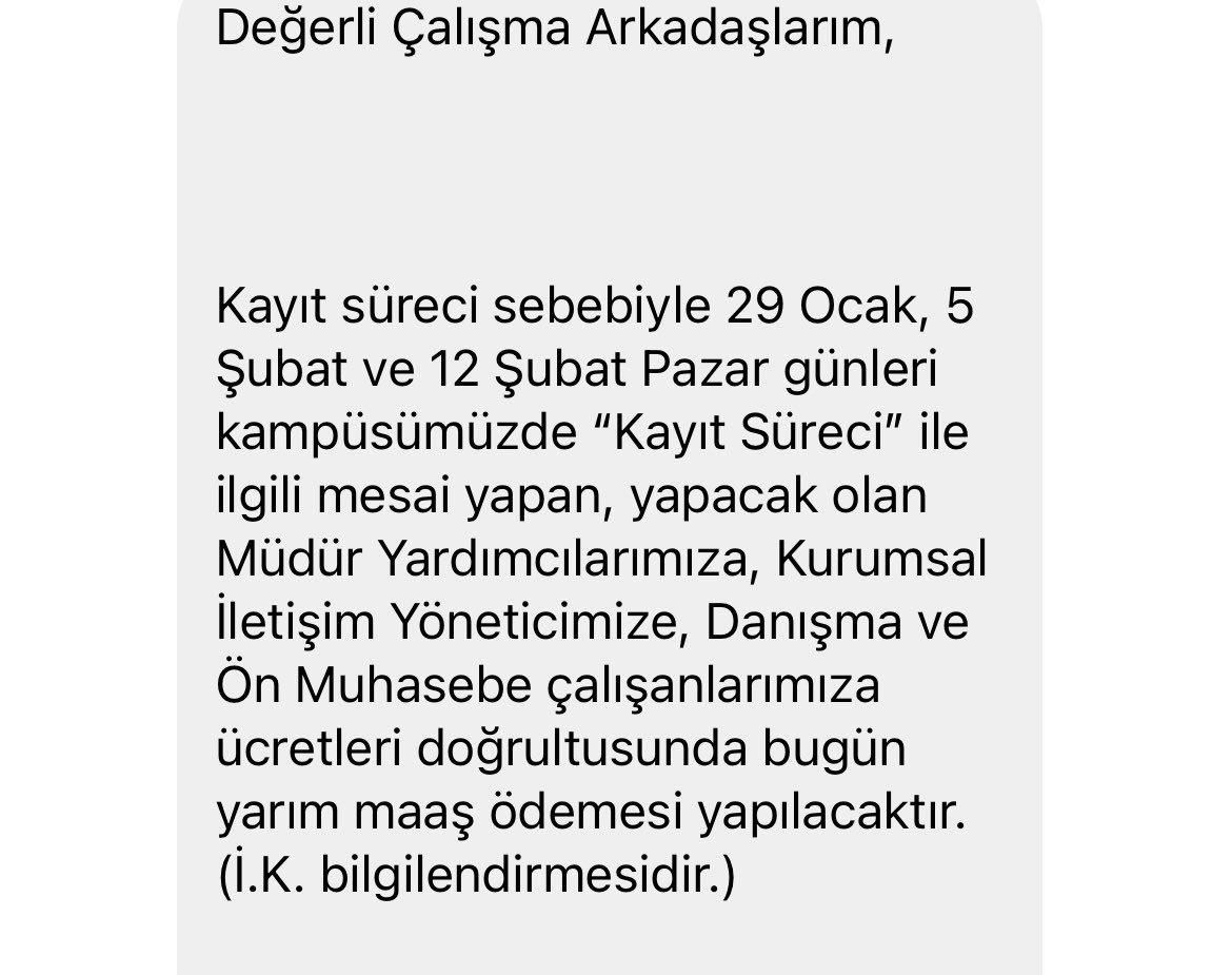 KaanSekbann's tweet photo. BK bugün Pazar kayıt işlemlerinde çalışan idari personele yarım maaş ekstra verileceğini ve evladı bu okullarda okuyan kurum öğretmenlerinin çocuklarına İLK KEZ her şey dahil tam burs vereceklerini açıkladı:) Sırada asgari ücretli hocaların maaş iyileştirmeleri var, bekliyoruz😊 https://t.co/hu0ByDFlUx