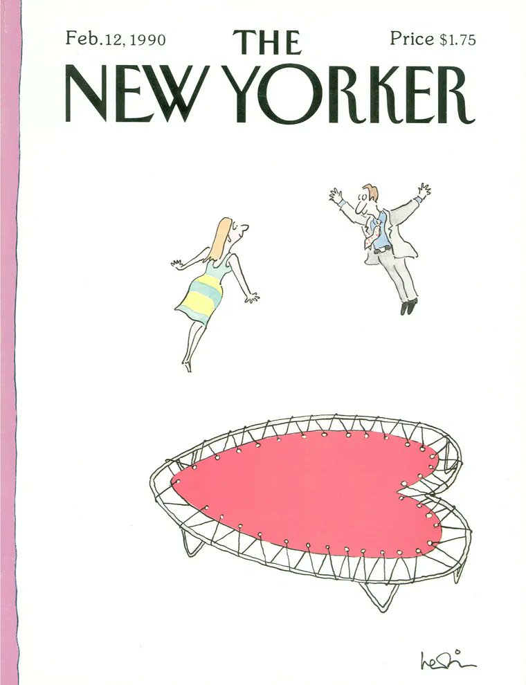 San Valentín a través de portadas de The New Yorker