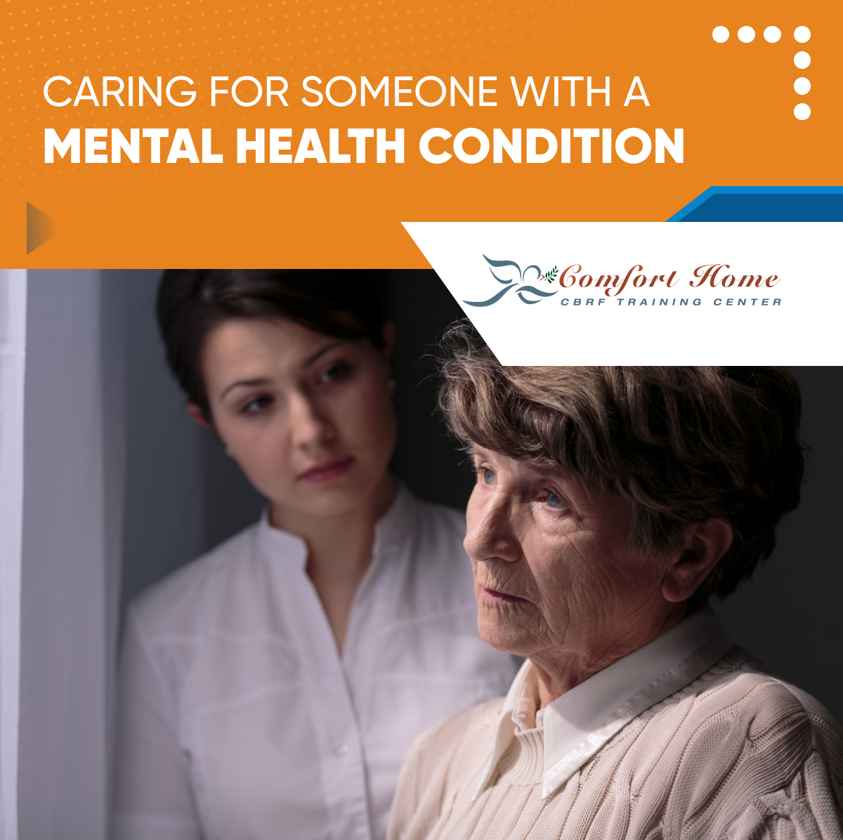 cbrftrainingc's tweet photo. Should you be tasked to look after someone who lives with a mental health condition, here are important things you must keep in mind:

- Talk openly and encourage them to be honest...

Read more: https://t.co/s02EPbeBP2

#MentalHealthCondition https://t.co/TuNlyKeZGV