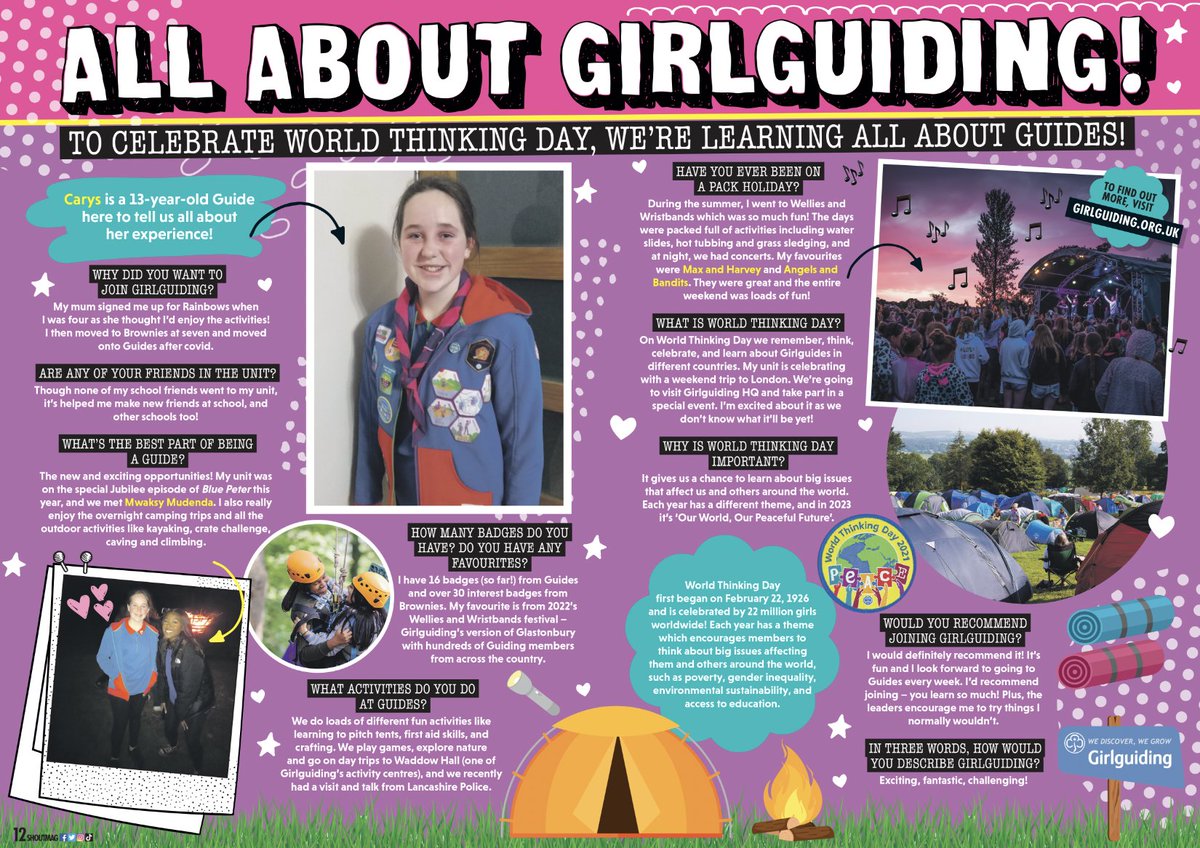 Girlguiding tweet media