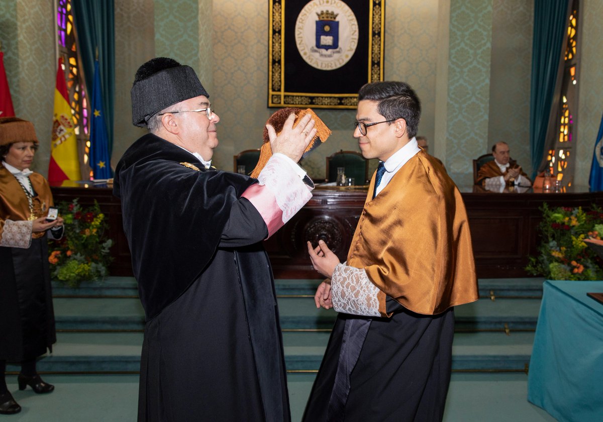 RSTI_UPM's tweet photo. Big congratulations to our partner @xavicolarriva on his Ph.D. graduation! Your unwavering commitment to education and success is truly inspiring. Wishing all the graduates a bright future filled with new opportunities. #PartnerSuccess #PhDGraduation 🎓🎉 https://t.co/PVIfJNIV5g