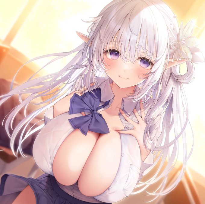 銀髪ハイエルフ 