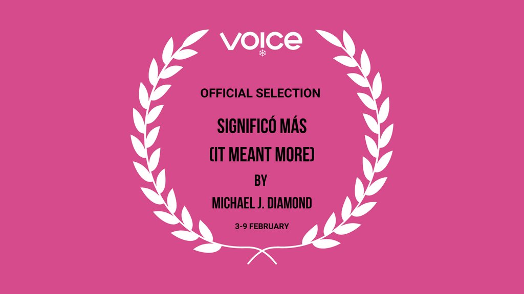 voicemaguk's tweet photo. VWFF WK 5: Significó Más (It Meant More) by @MichaelJDiamond

Synopsis: Two lovers from different backgrounds finally face the reality of their impossible relationship when one is made to move from Madrid back to London for work.

Watch 👇
https://t.co/eN22ywz664

#filmfestival https://t.co/k84fwCCNU6