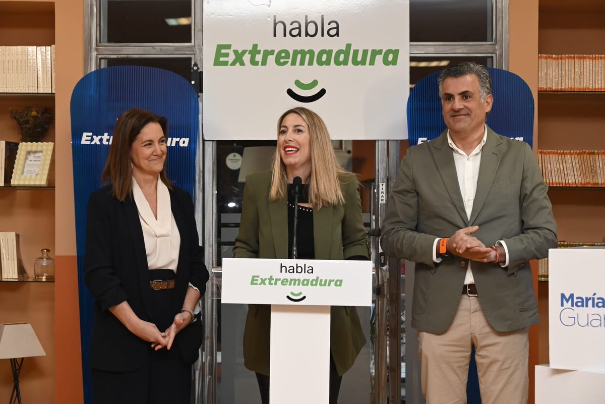 MGuardiolaM's tweet photo. .@DomingoAlmudena será la candidata del @ppextremadura a la alcaldía de Coria.

Tras el inmenso trabajo de @jmballestero Coria seguirá en buenas manos, creciendo gobernada por una extremeña trabajadora, talentosa y experimentada. #HablaExtremadura https://t.co/xQsvidrDAQ