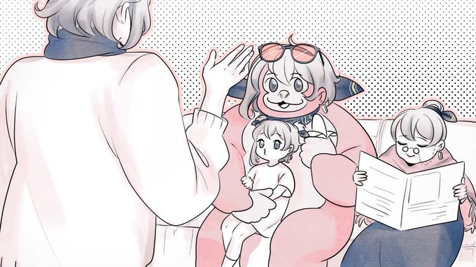 「family glasses」 illustration images(Latest)