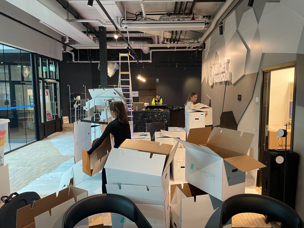 We're gearing up for a fresh start in our new studio in just three days! So much left to unpack, but we've confirmed that the coffee machines are already up and running. #priorities

#lifeatubisoft #ubisoft #gamedev