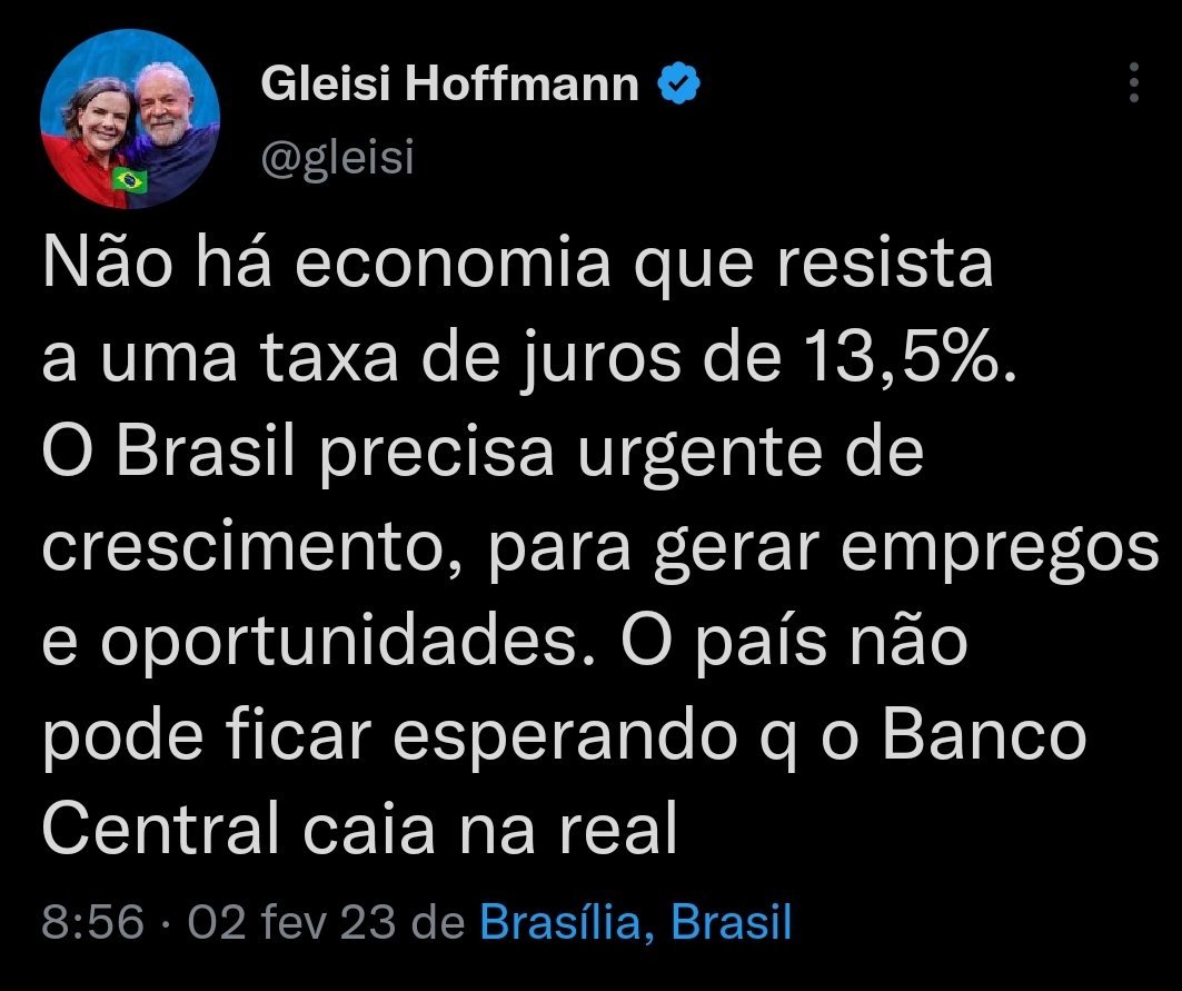 A importância da independência do Banco Central em uma imagem:
