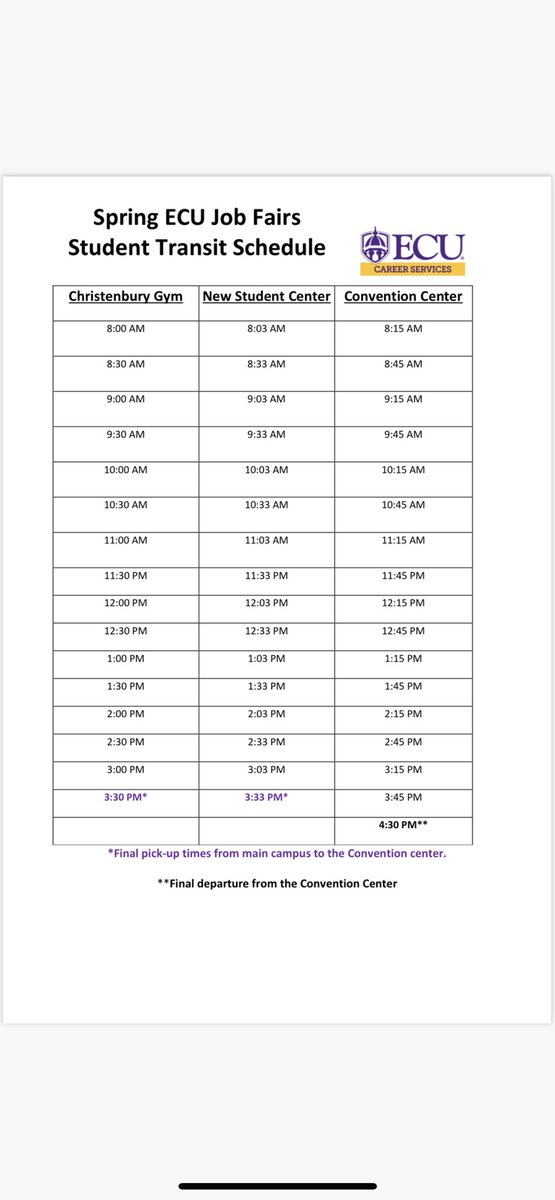 ECU Transit tweet media