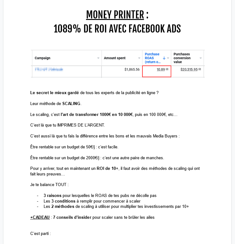 TheAlexCallen's tweet photo. 🚀1089% de retour sur investissement avec Facebook Ads ?

Avec ces méthodes d’insider, c’est POSSIBLE !

🔥Elles ont généré 37M€ pour nos clients

Imagine…

💸Investir 1000€ et récupérer 10 890€…

Reçois les GRATUITEMENT en DM :

1️⃣Follow
2️⃣Commente “$$$”
3️⃣RT

⏰DISPO 72H https://t.co/k3GDuY0Di5