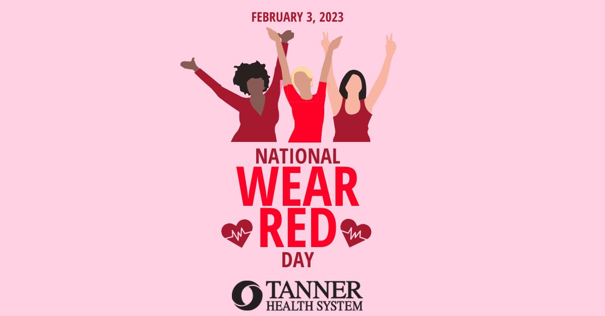 TannerHealth's tweet photo. Feb. 3 is National Wear Red Day in honor of women’s heart health. Heart disease is the number one killer of women. Wear your red to raise awareness and beat heart disease!
Learn more at https://t.co/l2taAbGbRG
#WearRedDay #WomensHealth #TannerHeartCare #TannerHealthSystem https://t.co/8R2SBiRmc8
