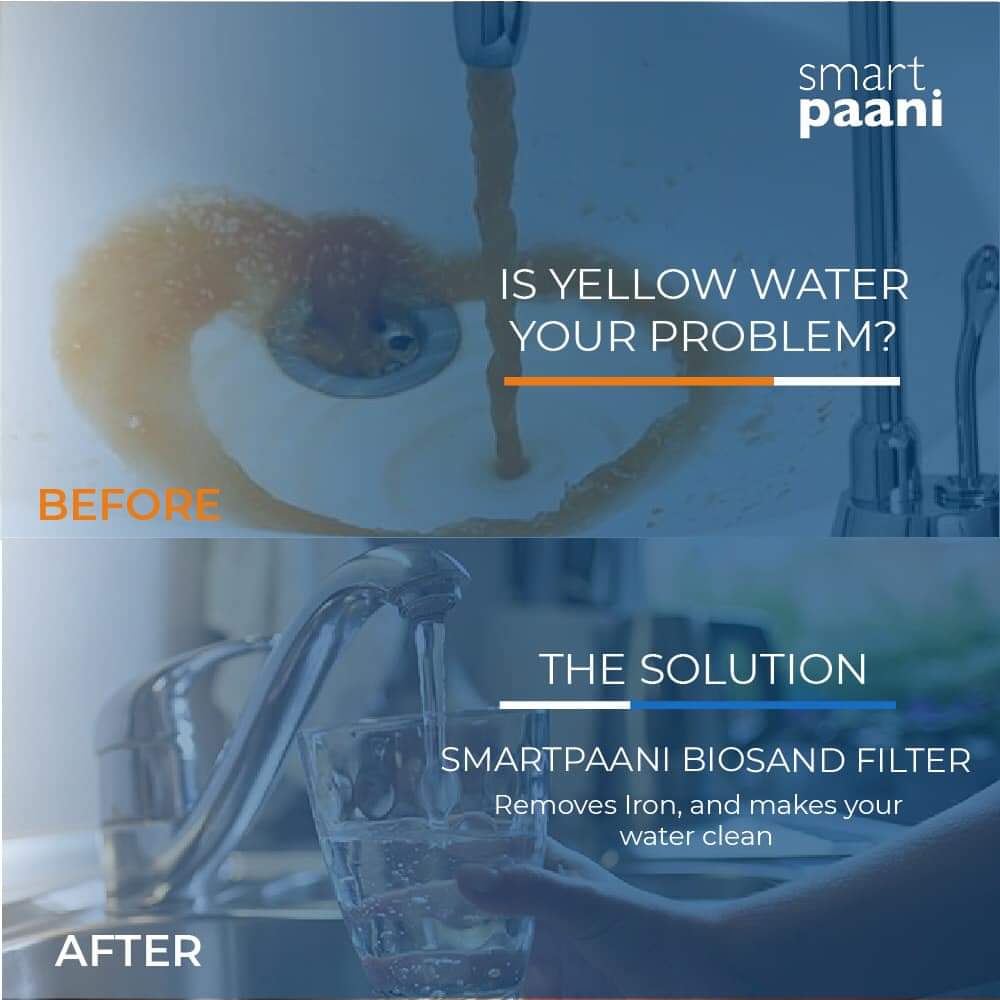 smartpaani's tweet photo. Get rid of your "yellow water" problem with SmartPaani BioSand Filtration System.
Call 9851246052 to book your free assessment today!
#everydropcounts #sustainablewatersolutions #biosandfilter #conserveeverydrop #cleanwater #SmartPaani https://t.co/TFDWbtkiPX