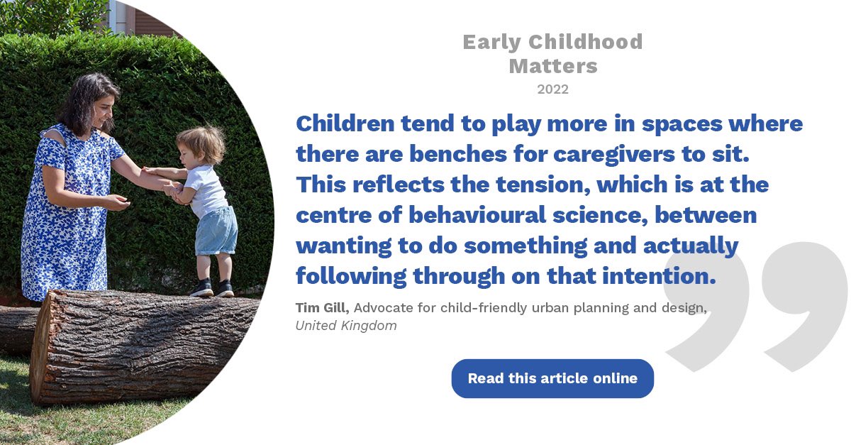 vanleerfdn's tweet photo. How do we create public spaces that families want to use?🧑‍🍼👨‍👧‍👦🛝🌳

@timrgill gives practical insights on how to rethink urban design from a child’s perspective.👧 🛼🪁

https://t.co/The8qXZeYg
#ECM2022 #Urban95cm https://t.co/DnLKsLgNEf