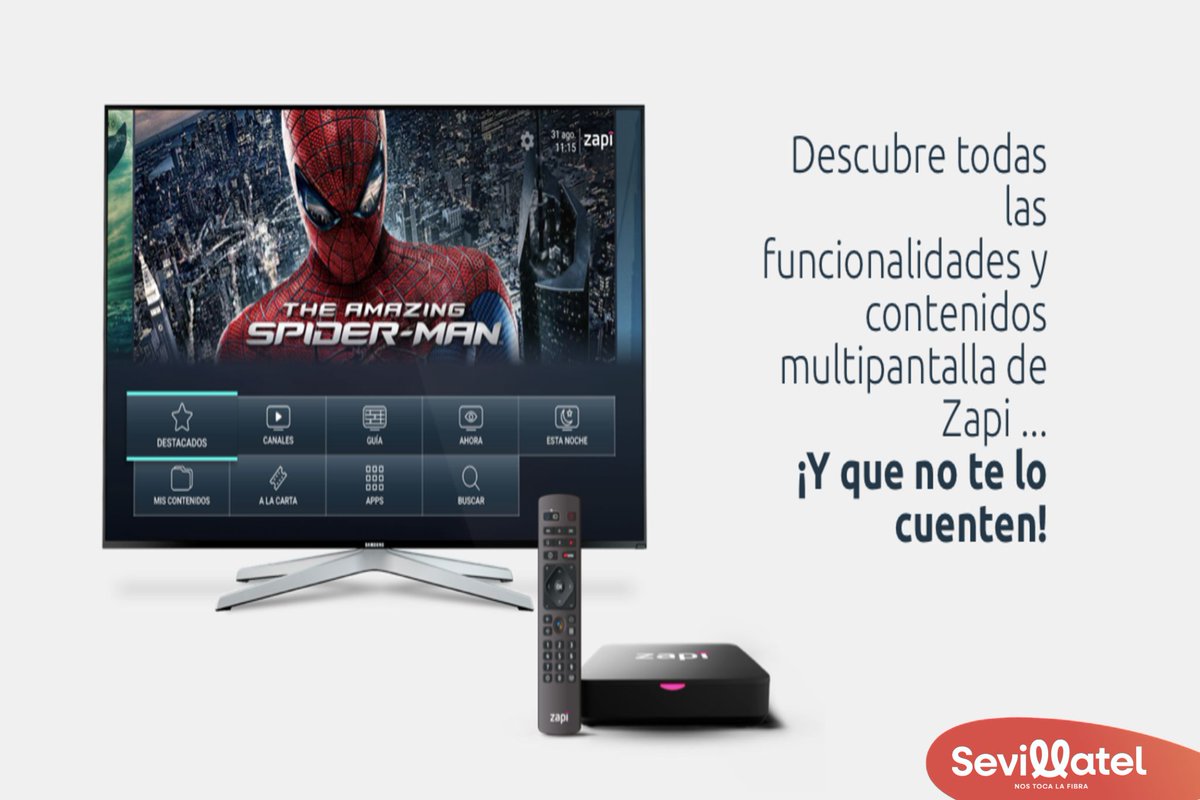 SevillaTel's tweet photo. En Sevillatel siempre hemos pensado que lo ideal es que lo pruebes por ti mismo y sobre todo que no te lo cuenten 😉

¿Con ganas de disfrutar de la mejor televisión?

Te decimos cómo.

📍 Calle Montoro 5 en Sevilla 
📩 hola@sevillatel.com
📞 955 44 19 97

#sevillatel #fibra https://t.co/gIioh9U1jQ
