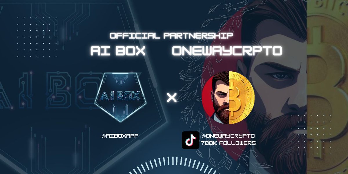 💠°¦¬AI BOX &amp; ONEWAYCRYPTO-PARTNERSHIP¬¦°💠

👀BIG PARTNERSHIP AND COOPERATION

✅TikTok Official Channel: TikTok.com/@onewaycrypto

@onewaydzamsa joins the AI ​​BOX project as an official and Doxxed CMO 🔥💠🤝
$ABX
<a href="/arbitrum/">Arbitrum</a> <a href="/arbitrum_weekly/">Arbitrum Weekly</a> <a href="/oreoswap/">OreoSwap - Tastiest DEX on #Arbitrum (💙🍪🧡)</a> <a href="/ethereum/">Ethereum</a> <a href="/Panda_Ecosystem/">PandaSea Ecosystem Official</a>