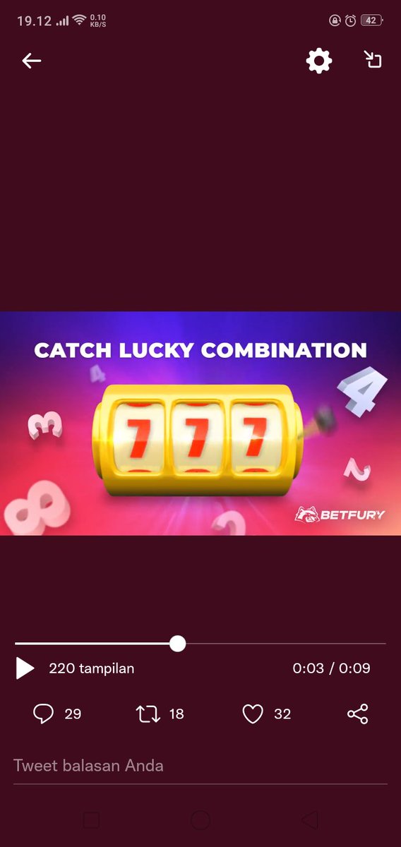 AgusFrayudha's tweet photo. @betfury_gaming Well done sore 🙏🙏🙏 https://t.co/DPFwlmNi2b