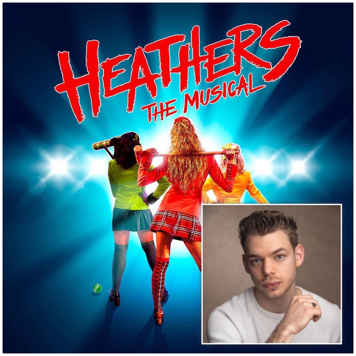 Dang, dang, diggety-dang-a-dang!!!❤️💛💚💙

So happy to announce that I’ll be making my professional debut playing Preppy Stud, 1st cover Kurt and Ram on tour with Heathers-The Musical in England and Ireland! <a href="/HeathersMusical/">Heathers the Musical</a>