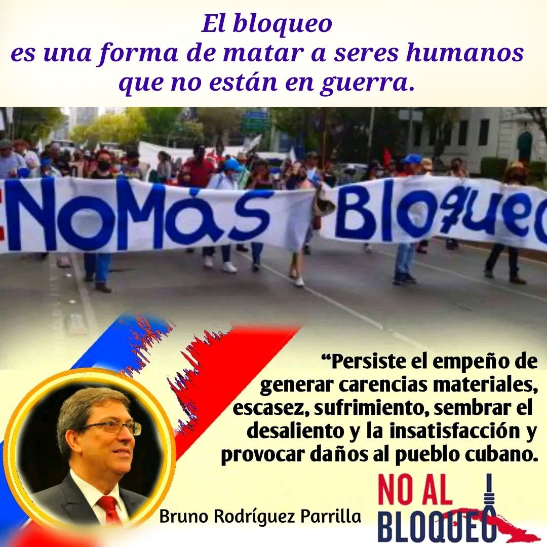 #MejorSinBloqueo #JuntarYVencer #IzquierdaUnida ♥️🇨🇺‼️👇👇👇