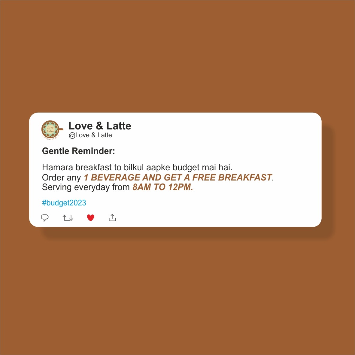 When someone asks us to explain the budget - Paisa hi paisa hoga!! 😋🍟

#budget2023 #freebreakfast #explorepage #lovenlattecoffeeroasting #lovenlattecoffeeroasters #coffeewithamood